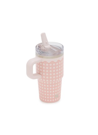 Detail View - Click To Enlarge - STANLEY - The Quencher ProTour Flip Straw Lid Tumbler 20oz — Rose Quartz Rattan