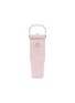 STANLEY The Iceflow™ Flip Straw 2.0 Tumbler 30oz — Pink Amethyst Calacatta
