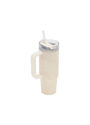 Detail View - Click To Enlarge - STANLEY - The Quencher H2.0 FlowState™ Tumbler 30oz — Calcite Calacatta