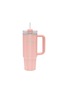 STANLEY The Quencher H2.0 FlowState™ Tumbler 30oz — Peach Rose Picnic Stripe