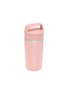 Detail View - Click To Enlarge - STANLEY - Café-To-Go Travel Mug 12oz — Peach Rose Picnic Stripe