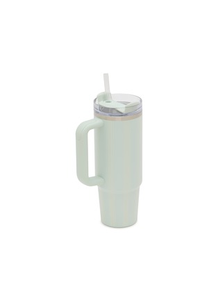 Detail View - Click To Enlarge - STANLEY - The Quencher H2.0 FlowState™ Tumbler 30oz — Mist Picnic Stripe