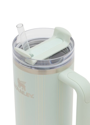 Detail View - Click To Enlarge - STANLEY - The Quencher H2.0 FlowState™ Tumbler 30oz — Mist Picnic Stripe