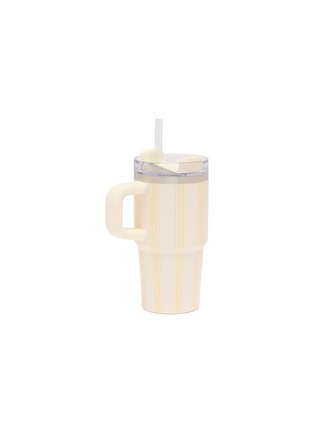 Detail View - Click To Enlarge - STANLEY - The Quencher H2.0 FlowState™ Tumbler 20oz — Cream Picnic Stripe