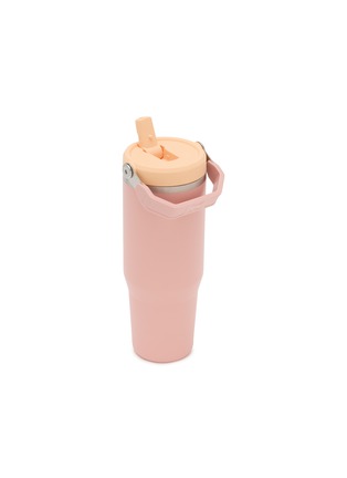 Detail View - Click To Enlarge - STANLEY - The Iceflow™ Flip Straw 2.0 Tumbler 30oz — Peach Rose
