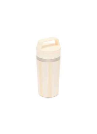Detail View - Click To Enlarge - STANLEY - Café-To-Go Travel Mug 12oz — Cream Picnic Stripe