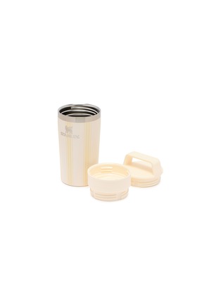 Detail View - Click To Enlarge - STANLEY - Café-To-Go Travel Mug 12oz — Cream Picnic Stripe