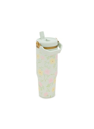 Detail View - Click To Enlarge - STANLEY - The IceFlow™ Flip Straw 2.0 Tumbler 30oz — Spring Blossom