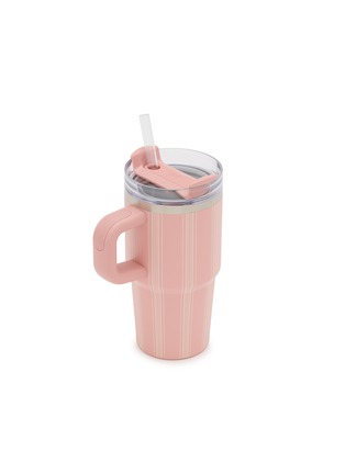 Detail View - Click To Enlarge - STANLEY - The Quencher H2.0 FlowState™ Tumbler 20oz — Peach Rose Picnic Stripe