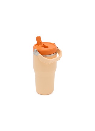 Detail View - Click To Enlarge - STANLEY - The Iceflow™ Flip Straw 2.0 Tumbler 20oz — Orange Sherbet
