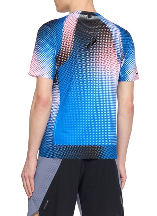 Back View - Click To Enlarge - SOAR RUNNING - Printed Tech T-shirt