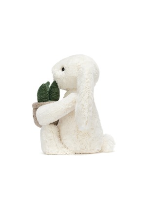 Detail View - Click To Enlarge - JELLYCAT - Cream Bunny with Plant