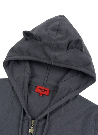  - GOODBAI - Zip Up Bow Detail Hoodie