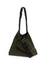 Detail View - Click To Enlarge - DISCORD YOHJI YAMAMOTO - Leather Trim Patch Dot Tote Bag