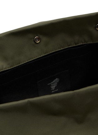  - DISCORD YOHJI YAMAMOTO - Leather Trim Patch Dot Tote Bag