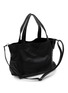 Detail View - Click To Enlarge - DISCORD YOHJI YAMAMOTO - Pinched Leather Tote Bag