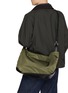 Figure View - Click To Enlarge - DISCORD YOHJI YAMAMOTO - Leather Trim Convertible Bag