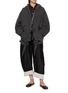 Figure View - Click To Enlarge - MIDORIKAWA - Two-way Zip Hoodie