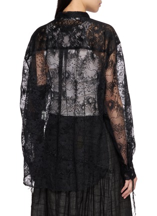 Back View - Click To Enlarge - MIDORIKAWA - Lace Shirt