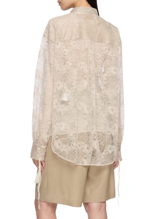Back View - Click To Enlarge - MIDORIKAWA - Lace Shirt