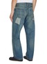 Back View - Click To Enlarge - FDMTL - Classic fit Patchwork Denim