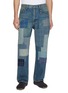 FDMTL Classic fit Patchwork Denim