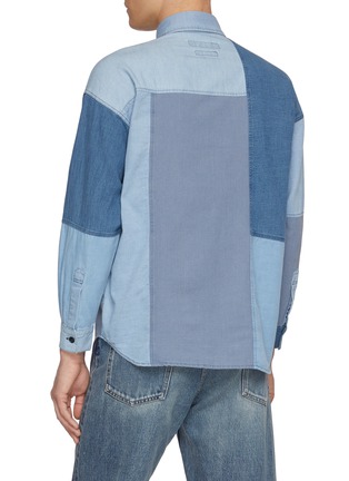 Back View - Click To Enlarge - FDMTL - Patchwork Rinse Shirt