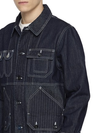 - FDMTL - Patchwork Dark Wash Coverall Jacket