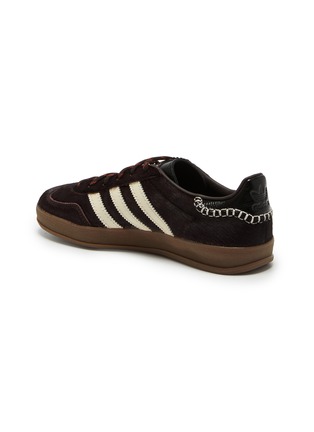 Detail View - Click To Enlarge - ADIDAS - x Wales Bonner Gazelle Pony Unisex Sneakers