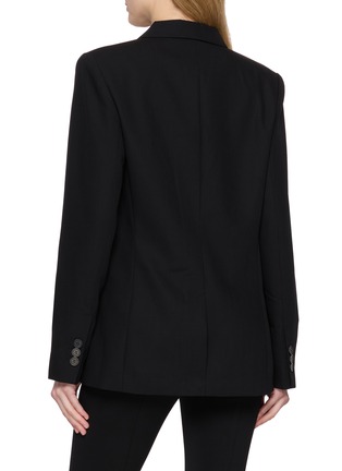 Back View - Click To Enlarge - ST. AGNI - 90s Single Breasted Wool Blazer