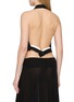 Back View - Click To Enlarge - ST. AGNI - Upside Down Wool Halter Top