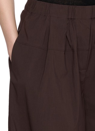  - ST AGNI - Relaxed Pleat Cotton Blend Pants