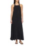 ST. AGNI Adjustable Strap Open Back Apron Dress