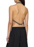 Back View - Click To Enlarge - ST. AGNI - Adjustable Strap Open Back Apron Top