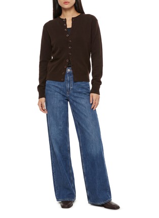 Figure View - Click To Enlarge - LEMAIRE - Crewneck Knit Cardigan