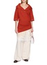 Figure View - Click To Enlarge - LACOSTE - Nakoma Open Polo Collar Mini Dress