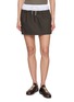 LACOSTE Nakamura Double Waistband Mini Skirt