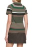 Back View - Click To Enlarge - LACOSTE - Nat Striped Polo Shirt