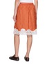 Back View - Click To Enlarge - LACOSTE - Natichi Lace Trim Skirt