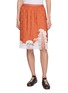 LACOSTE Natichi Lace Trim Skirt