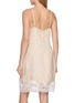 Back View - Click To Enlarge - LACOSTE - Natacha Lace Trim Dress