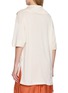 Back View - Click To Enlarge - LACOSTE - Nakoma Open Polo Collar Mini Dress