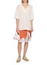 Figure View - Click To Enlarge - LACOSTE - Nakoma Open Polo Collar Mini Dress