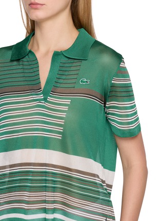  - LACOSTE - Nio Striped Polo Shirt