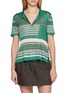 LACOSTE Nio Striped Polo Shirt