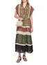 Figure View - Click To Enlarge - INTO THE EAST - Square Wallpaper Lace Dress
