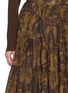  - INTO THE EAST - Acanthus Oil Paint Multi-Layer Skirt