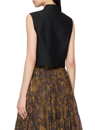 Back View - Click To Enlarge - INTO THE EAST - Stand Collar Vest