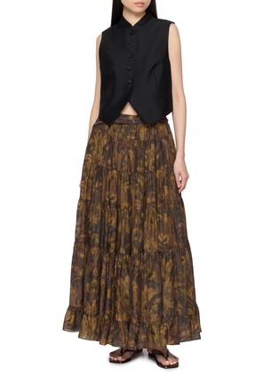 Figure View - Click To Enlarge - INTO THE EAST - Stand Collar Vest