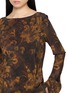  - INTO THE EAST - Acanthus Oil Paint Long Sleeve Top